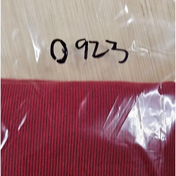 Chaps Sweater Mens M Red Pullover Crew Neck Quarter Zip Waffle Knit‎ Preppy - Picture 11 of 11